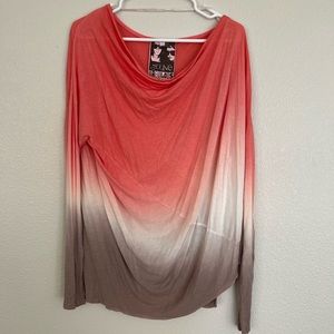 Young, fabulous&broke women’s 100% rayon L size top